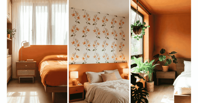 Orange Bedroom Ideas