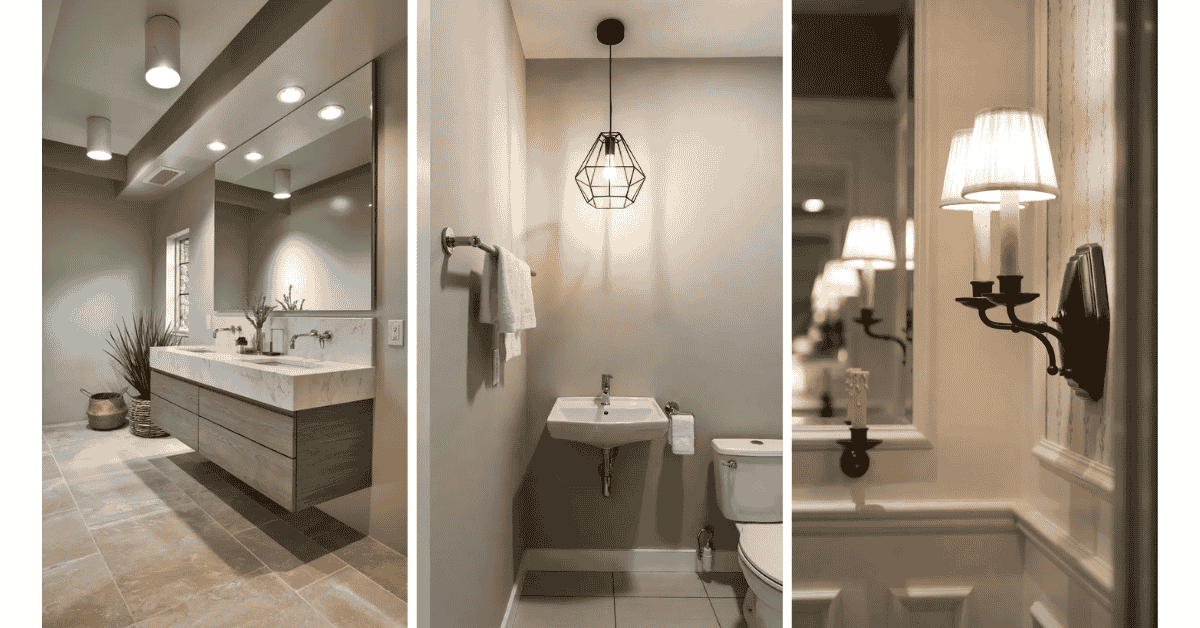 Powder Room Lighting Ideas