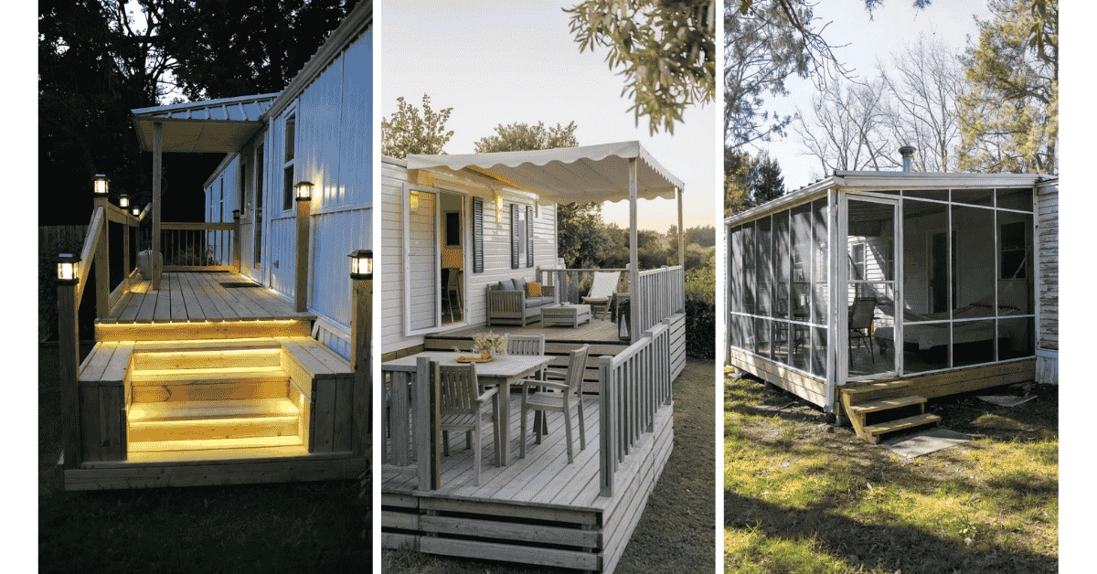 Mobile Home Deck Ideas