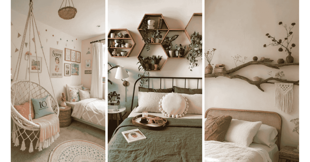 Ways to Style The Wall Above Your Bed