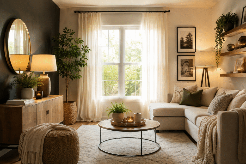 How to Brighten a Dark Room Without Renovation